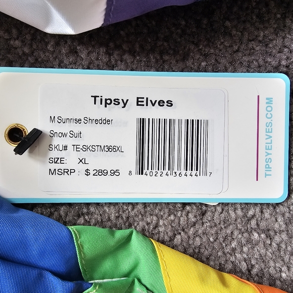 NWT tipsy elves sunrise shredder snow suit - Picture 2 of 4